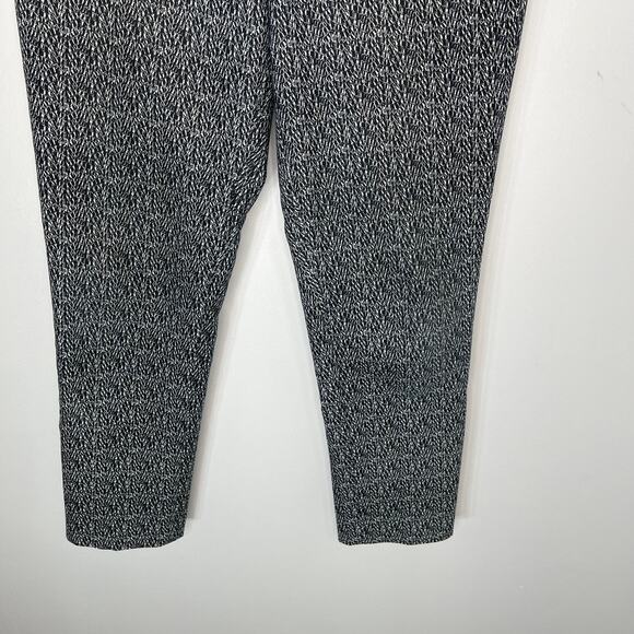 Liverpool Jeans Co pants chinos women's 2 white black gray geographic pattern - Picture 4 of 15